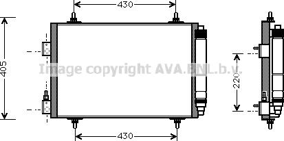 Ava Quality Cooling CN5192D - Kondenser, kondisioner furqanavto.az