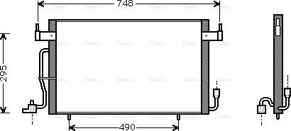 Ava Quality Cooling CN 5141 - Kondenser, kondisioner furqanavto.az