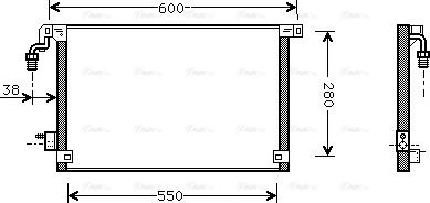 Ava Quality Cooling CN 5172 - Kondenser, kondisioner furqanavto.az