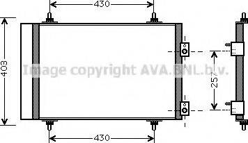 Ava Quality Cooling CN5240 - Kondenser, kondisioner furqanavto.az