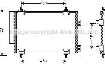 Ava Quality Cooling CN5231D - Kondenser, kondisioner furqanavto.az