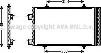 Ava Quality Cooling CN 5272 - Kondenser, kondisioner furqanavto.az