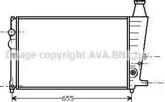 Ava Quality Cooling CN 2009 - Radiator, mühərrikin soyudulması furqanavto.az