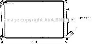 Ava Quality Cooling CN2017 - Radiator, mühərrikin soyudulması furqanavto.az