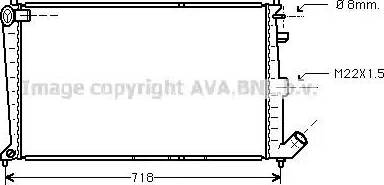 Ava Quality Cooling CN2039 - Radiator, mühərrikin soyudulması furqanavto.az