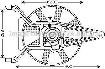 Ava Quality Cooling CN 7542 - Fen, radiator furqanavto.az