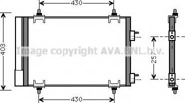 Ava Quality Cooling CNA5230 - Kondenser, kondisioner furqanavto.az