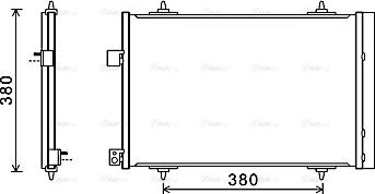 Ava Quality Cooling CNA5274D - Kondenser, kondisioner furqanavto.az