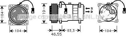Ava Quality Cooling CN K019 - Kompressor, kondisioner furqanavto.az