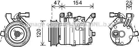 Ava Quality Cooling CRK120 - Kompressor, kondisioner furqanavto.az