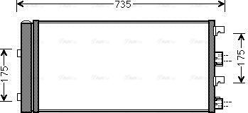 Ava Quality Cooling DAA5004D - Kondenser, kondisioner furqanavto.az