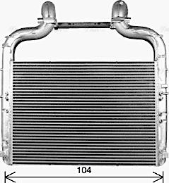 Ava Quality Cooling DF4104 - Intercooler, şarj cihazı furqanavto.az