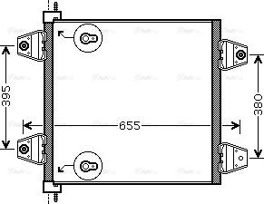 Ava Quality Cooling DF 5034 - Kondenser, kondisioner furqanavto.az