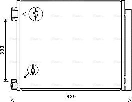 Ava Quality Cooling DN5422D - Kondenser, kondisioner furqanavto.az