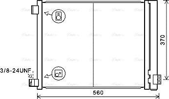 Ava Quality Cooling DN5427D - Kondenser, kondisioner furqanavto.az