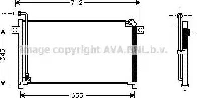 Ava Quality Cooling DN 5184 - Kondenser, kondisioner furqanavto.az