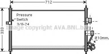 Ava Quality Cooling DN 5277 - Kondenser, kondisioner furqanavto.az