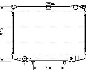 Ava Quality Cooling DN 2041 - Radiator, mühərrikin soyudulması furqanavto.az