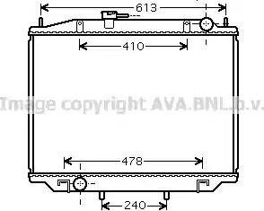 Ava Quality Cooling DN 2180 - Radiator, mühərrikin soyudulması furqanavto.az