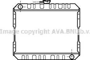 Ava Quality Cooling DN 2129 - Radiator, mühərrikin soyudulması furqanavto.az