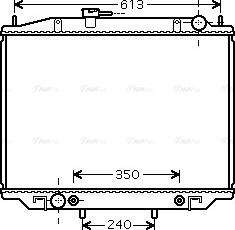 Ava Quality Cooling DNA2262 - Radiator, mühərrikin soyudulması furqanavto.az