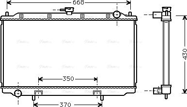 Ava Quality Cooling DNA2179 - Radiator, mühərrikin soyudulması furqanavto.az