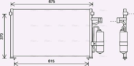 Ava Quality Cooling DW5063D - Kondenser, kondisioner furqanavto.az