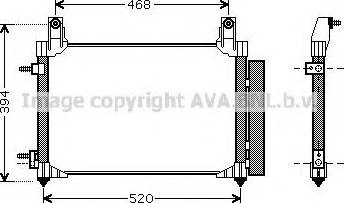 Ava Quality Cooling DW 5081 - Kondenser, kondisioner furqanavto.az