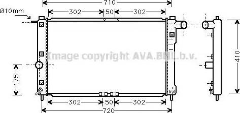 Ava Quality Cooling DW 2009 - Radiator, mühərrikin soyudulması furqanavto.az