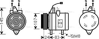 Ava Quality Cooling DW K096 - Kompressor, kondisioner furqanavto.az