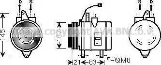 Ava Quality Cooling DW K098 - Kompressor, kondisioner furqanavto.az