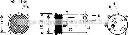 Ava Quality Cooling DW K038 - Kompressor, kondisioner furqanavto.az