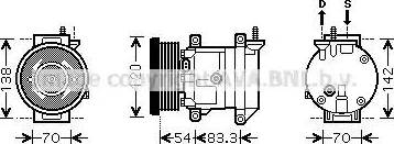 Ava Quality Cooling DW K071 - Kompressor, kondisioner furqanavto.az