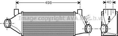 Ava Quality Cooling FD 4385 - Intercooler, şarj cihazı furqanavto.az