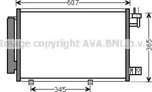 Ava Quality Cooling FD 5439 - Kondenser, kondisioner furqanavto.az