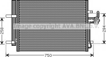 Ava Quality Cooling FDA5428 - Kondenser, kondisioner furqanavto.az