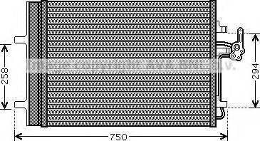 Ava Quality Cooling FDA5427 - Kondenser, kondisioner furqanavto.az