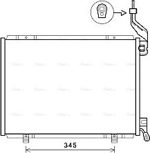 Ava Quality Cooling FD5593 - Kondenser, kondisioner furqanavto.az