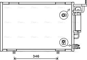 Ava Quality Cooling FD5583D - Kondenser, kondisioner furqanavto.az