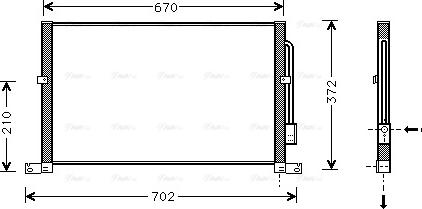 Ava Quality Cooling FD 5302 - Kondenser, kondisioner furqanavto.az