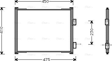 Ava Quality Cooling FD 5262 - Kondenser, kondisioner furqanavto.az