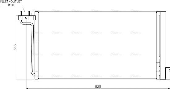 Ava Quality Cooling FD5705D - Kondenser, kondisioner furqanavto.az