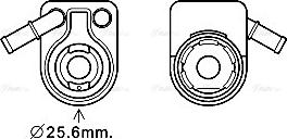 Ava Quality Cooling FD3622 - Yağ soyuducu, mühərrik yağı www.furqanavto.az