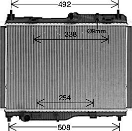 Ava Quality Cooling FD2681 - Radiator, mühərrikin soyudulması www.furqanavto.az