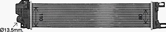 Ava Quality Cooling FD2687 - Radiator, mühərrikin soyudulması furqanavto.az