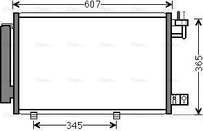 Ava Quality Cooling FDA5439D - Kondenser, kondisioner furqanavto.az