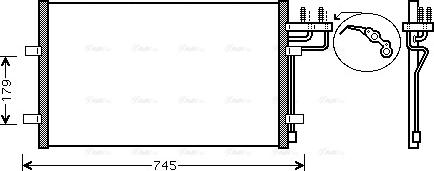 Ava Quality Cooling FDA5367 - Kondenser, kondisioner furqanavto.az