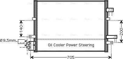 Ava Quality Cooling FDA5377 - Kondenser, kondisioner furqanavto.az