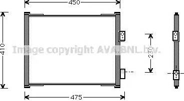 Ava Quality Cooling FDA5262 - Kondenser, kondisioner furqanavto.az