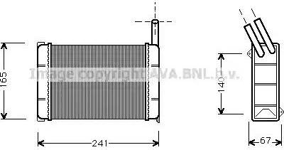 Ava Quality Cooling FDA6000 - İstilik dəyişdiricisi, daxili isitmə furqanavto.az